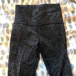 Lululemon high-waisted training leggings